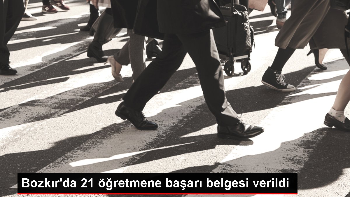 Bozkırda 21 öğretmene başarı belgesi verildi - Eğitim - Dudullu Haber