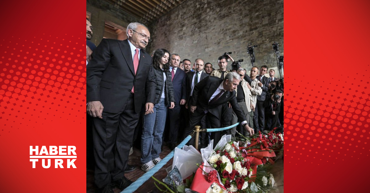 Cumhurbaşkanı adayı Kılıçdaroğlu Anıtkabiri ziyaret etti - Gündem - haberler - Dudullu Haber