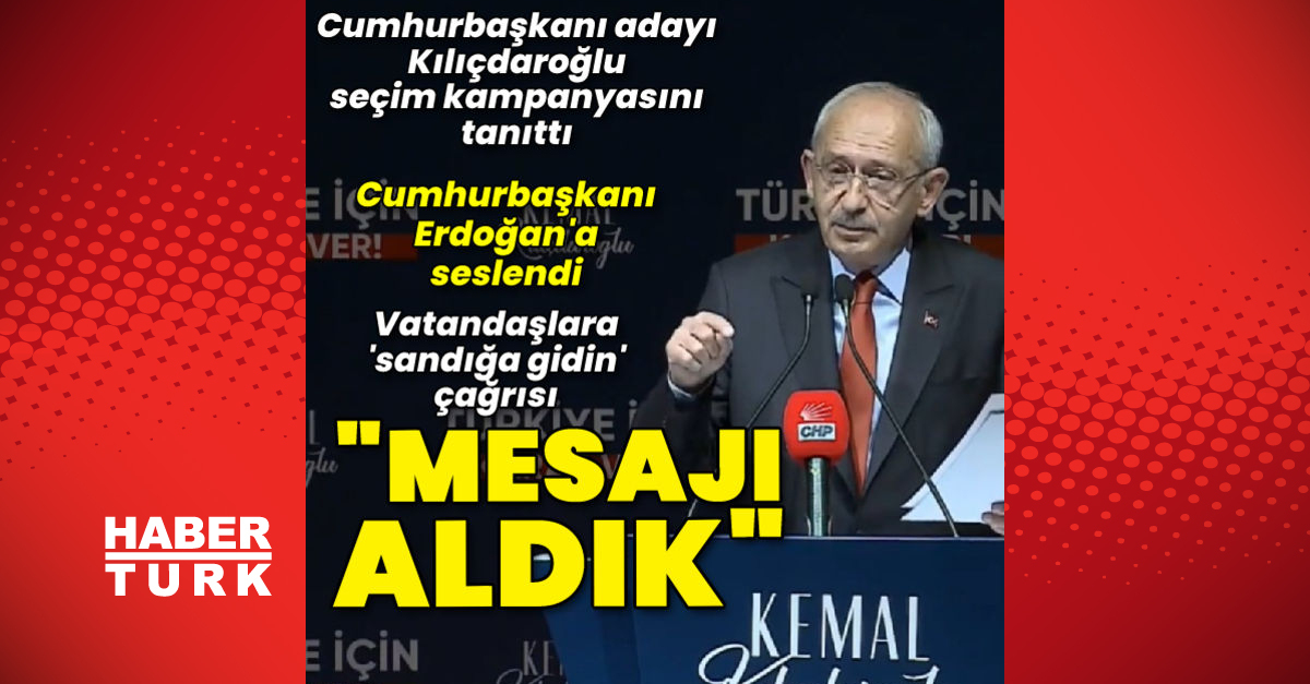 Cumhurbaşkanı adayı Kılıçdaroğlu Sizlerin mesajlarınızı aldık - Gündem - Kemal Kılıçdaroğlu - Dudullu Haber