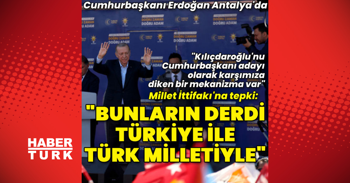 Cumhurbaşkanı Erdoğan Bunların derdi Türkiye ile Türk milletiyle - Gündem - AK Parti - Dudullu Haber