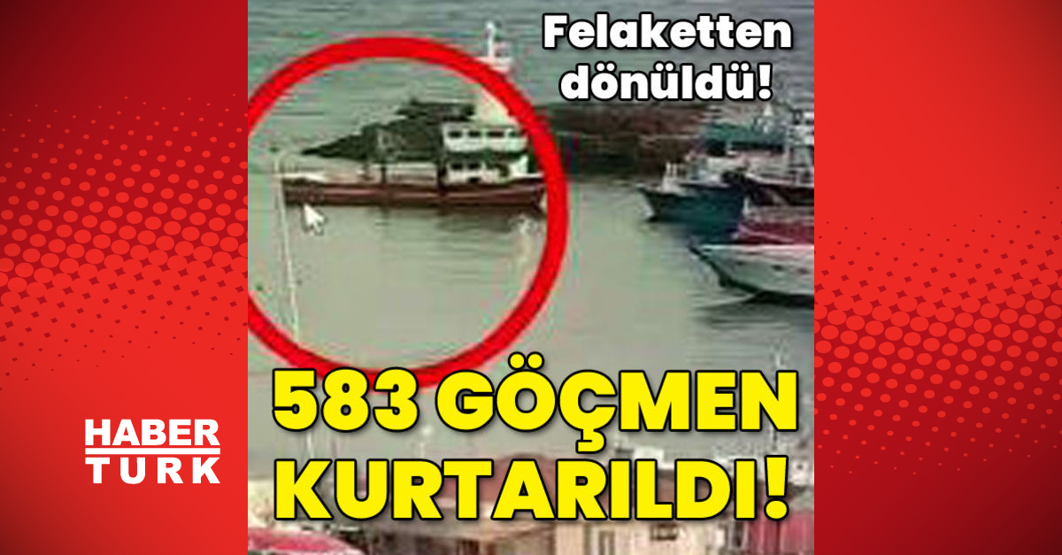 Felaketten dönüldü 583 göçmen kurtarıldı - Gündem - kaçak göçmen - Dudullu Haber