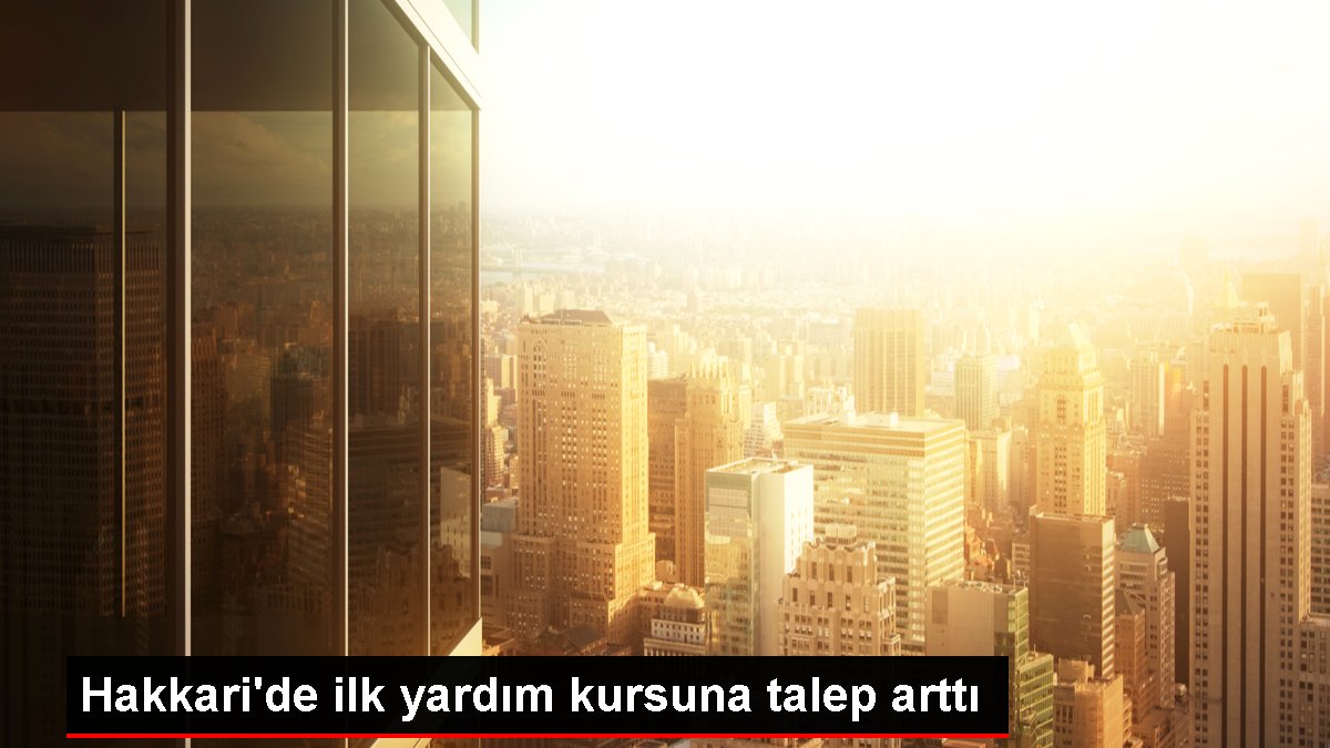 Hakkaride öğretmen ve öğrenciler ilk yardım kursuna ilgi gösterdi - Eğitim - Dudullu Haber