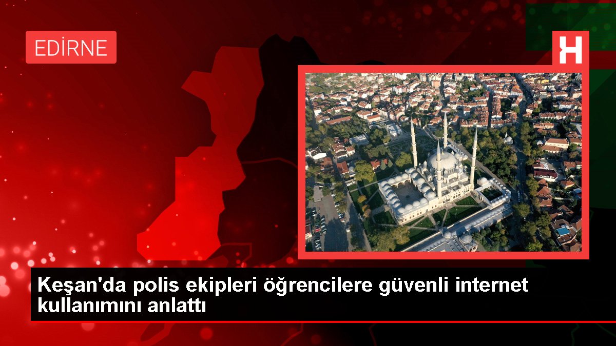 Keşanda Polis Ekipleri Öğrencilere Güvenli İnternet Kullanımını Anlattı - Eğitim - Dudullu Haber