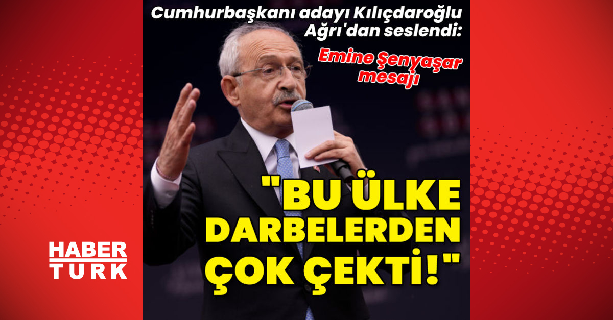 Kılıçdaroğlu Bu ülke darbelerden çok çekti - Gündem - CHP - Dudullu Haber