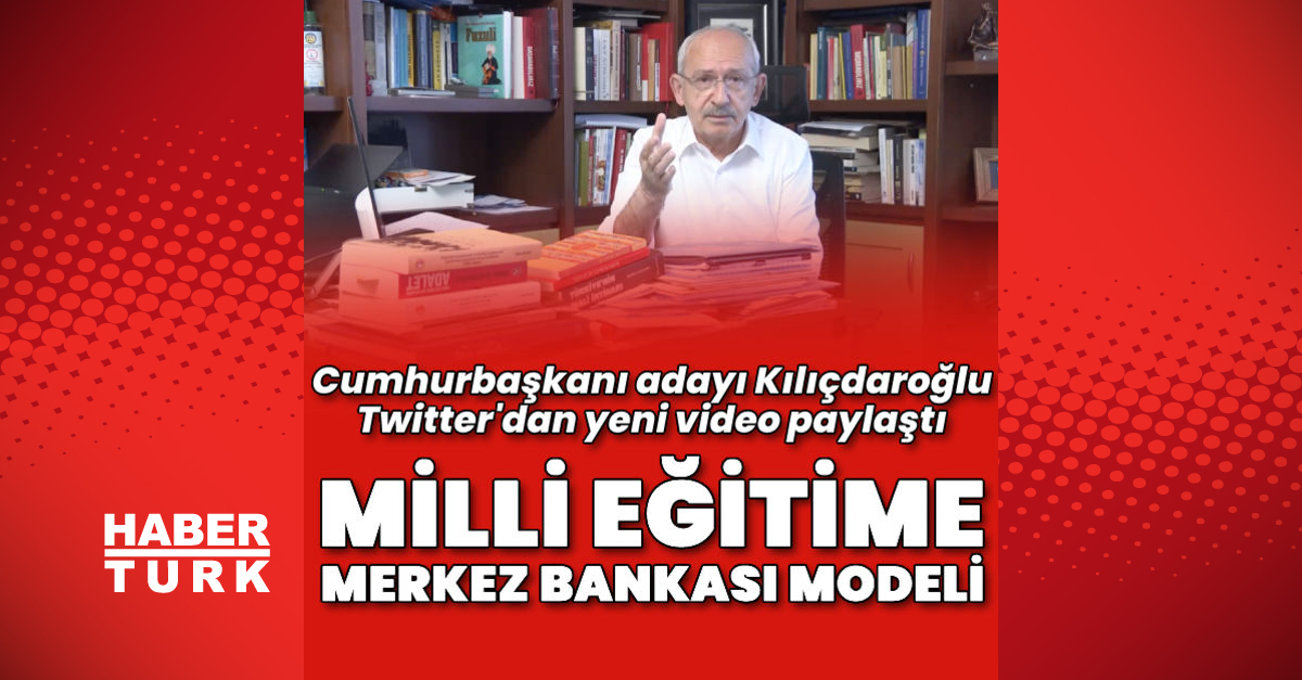 Kılıçdaroğlu Milli Eğitim Bakanlığına Merkez Bankası modeli - Gündem - Kemal Kılıçdaroğlu - Dudullu Haber