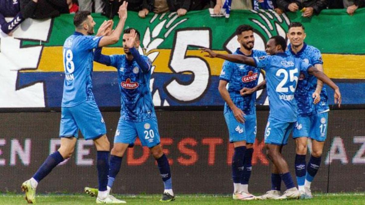 Kritik 90 dakika Çaykur Rizespor Süper Lige yükselmenin eşiğinde - Spor - Dudullu Haber