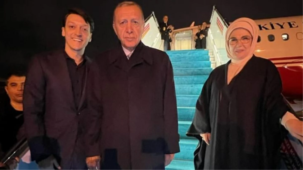 Mesut Özil uçak önünden Cumhurbaşkanı Erdoğanla kare paylaştı Bir de mesajı var - Spor - Dudullu Haber