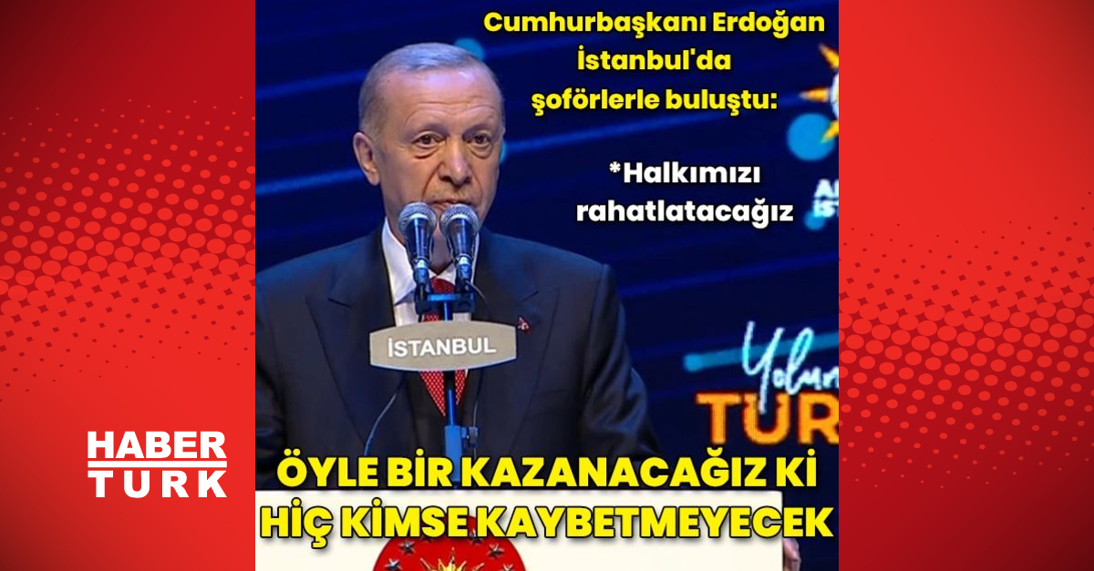 Öyle bir kazanacağız ki hiç kimse kaybetmeyecek - Gündem - Cumhurbaşkanı - Dudullu Haber