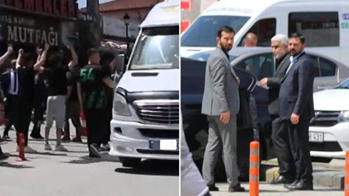 Sakaryaspor taraftarından HÜDA-PAR lideri Zekeriya Yapıcıoğluna tepki Hizbullahçılar gideceksiniz - Spor - Dudullu Haber