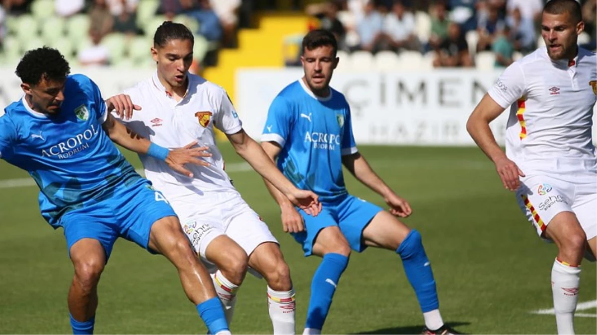 Süper Lige yükselme Play-Off Turunda Göztepeyi eleyen Bodrumspor yarı finale çıktı - Spor - Dudullu Haber