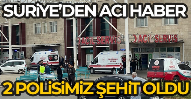 Suriye039de yaşanan patlamada 2 polis şehit oldu 7 polis yaralandı - Gündem - Dudullu Haber