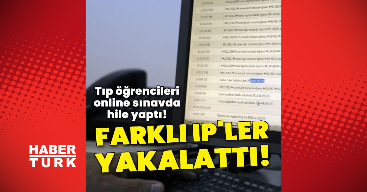 Tıp öğrencileri online sınavda hile yaptı - Gündem - haberler - Dudullu Haber