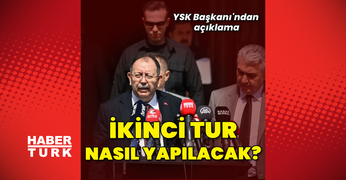 YSK Başkanı Seçimler ikinci tura kaldı - Gündem - seçim sonuçları - Dudullu Haber