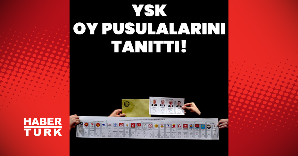 YSK oy pusulalarını tanıttı - Gündem - oy pusulası - Dudullu Haber