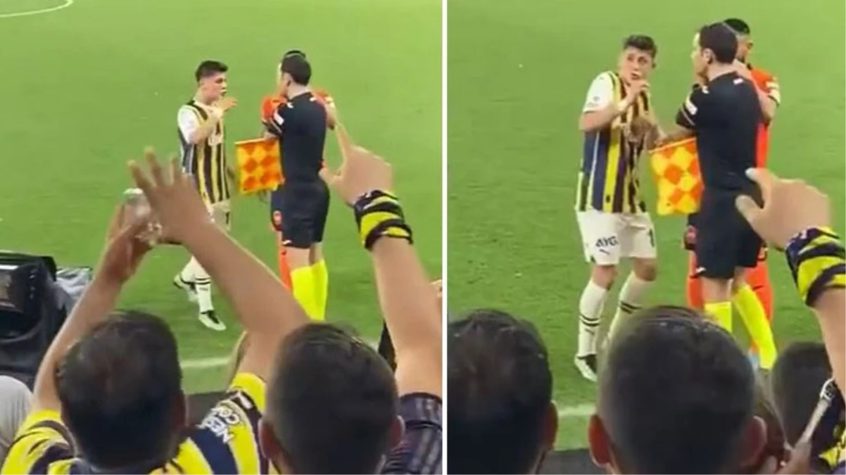 Böyle sevgi görülmedi Arda Gülerin yan hakeme işareti sonrası sahaya su yağdı - Spor - Dudullu Haber