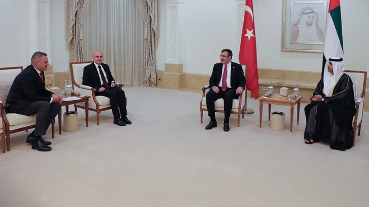 Cevdet Yılmaz ve Mehmet Şimşek BAE Devlet Başkanı ile görüştü - Ekonomi - Dudullu Haber
