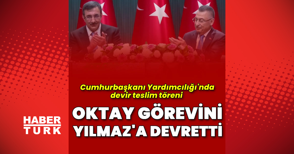 Cumhurbaşkanı Yardımcılığında devir teslim - Gündem - Cevlet Yılmaz - Dudullu Haber