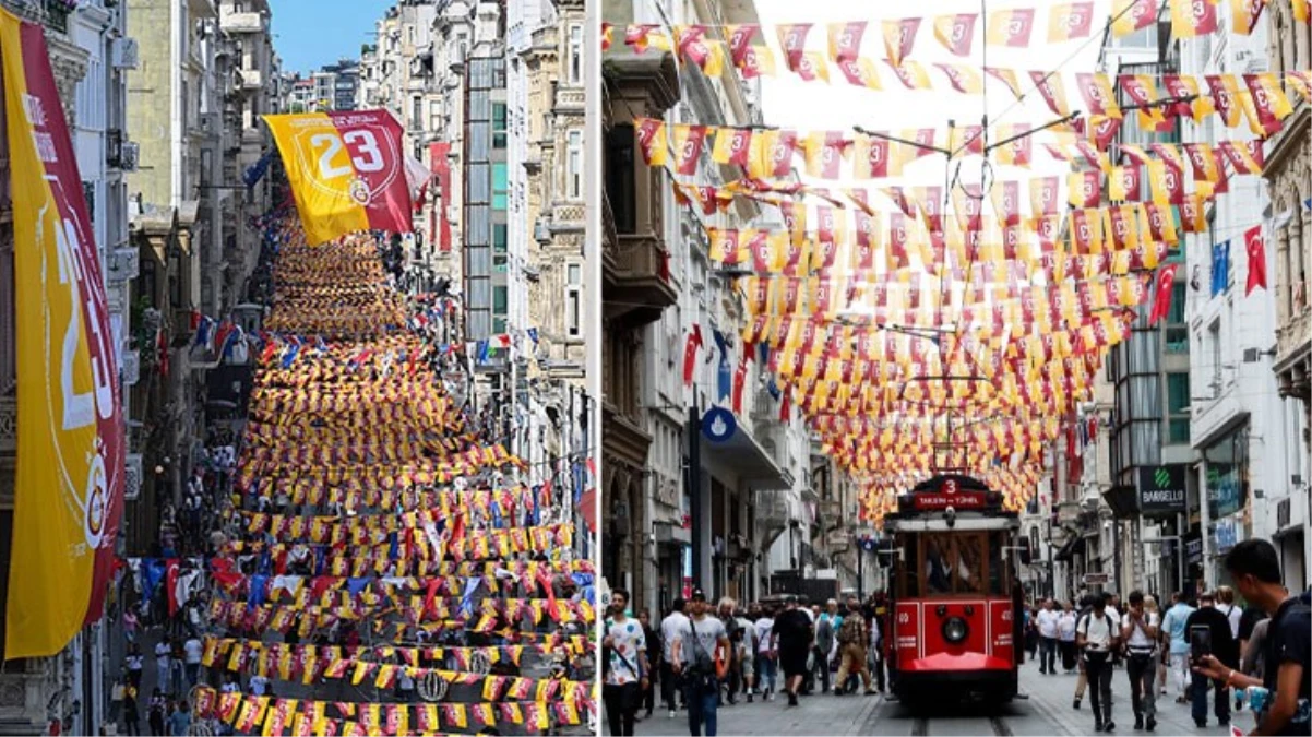 Galatasaray taraftarından büyük fedakarlık İstiklal Caddesindeki bayrakların sırrı ortaya çıktı - Spor - Dudullu Haber