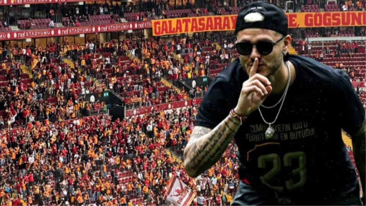 Galatasaray taraftarından Icardiye pankart Maç boyu gözü o yazıya takılacak - Spor - Dudullu Haber