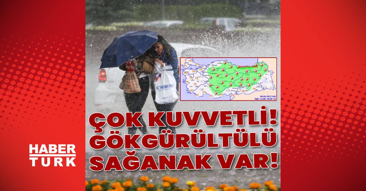 Gök gürültülü sağanak alarmı Bu bölgeler dikkat - Gündem - hava durumu - Dudullu Haber