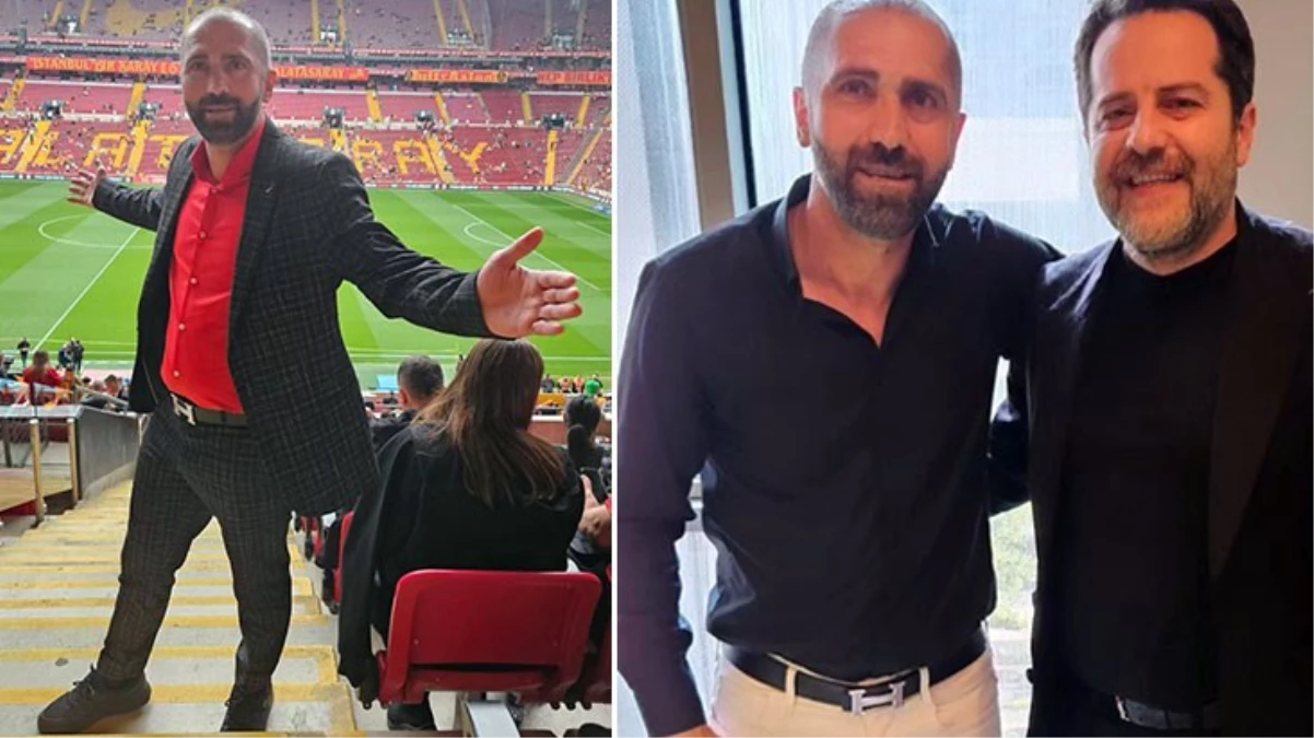 Hakan Çalhanoğlunun babasından Galatasaray taraftarını heyecanlandıran kare Erden Timur ile poz verdi - Spor - Dudullu Haber
