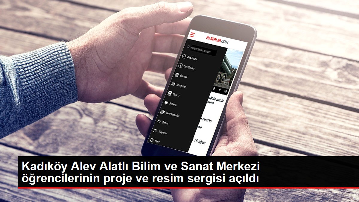 Kadıköy Alev Alatlı Bilim ve Sanat Merkezi öğrencilerinin proje ve resim sergisi açıldı - Eğitim - Dudullu Haber