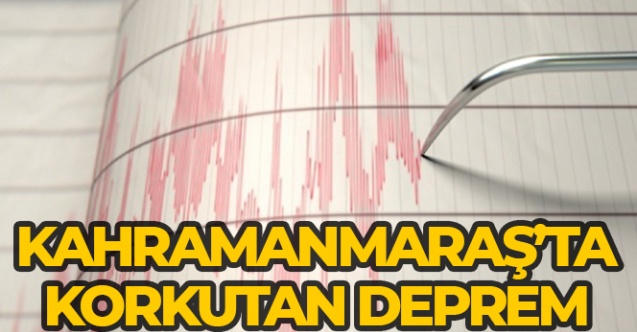 Kahramanmaraş039ta 44 büyüklüğünde deprem - Gündem - Dudullu Haber