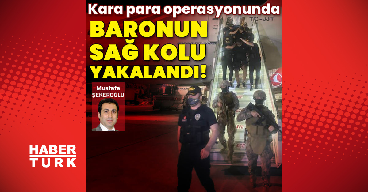 Kara para operasyonunda baronun sağ kolu yakalandı - Gündem - son dakika - Dudullu Haber