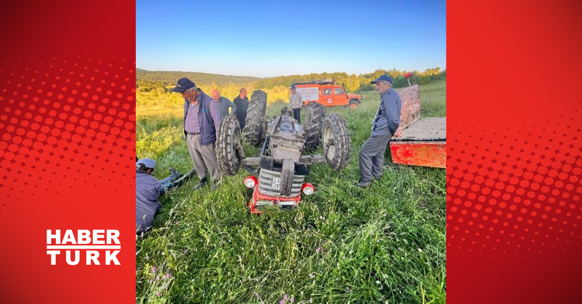 Kastamonuda devrilen traktörün sürücüsü öldü - Gündem - HABER - Dudullu Haber