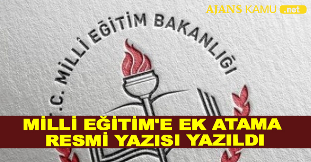 MEB039E EK ATAMA RESMİ YAZISI YAZILDI - Gündem - Dudullu Haber