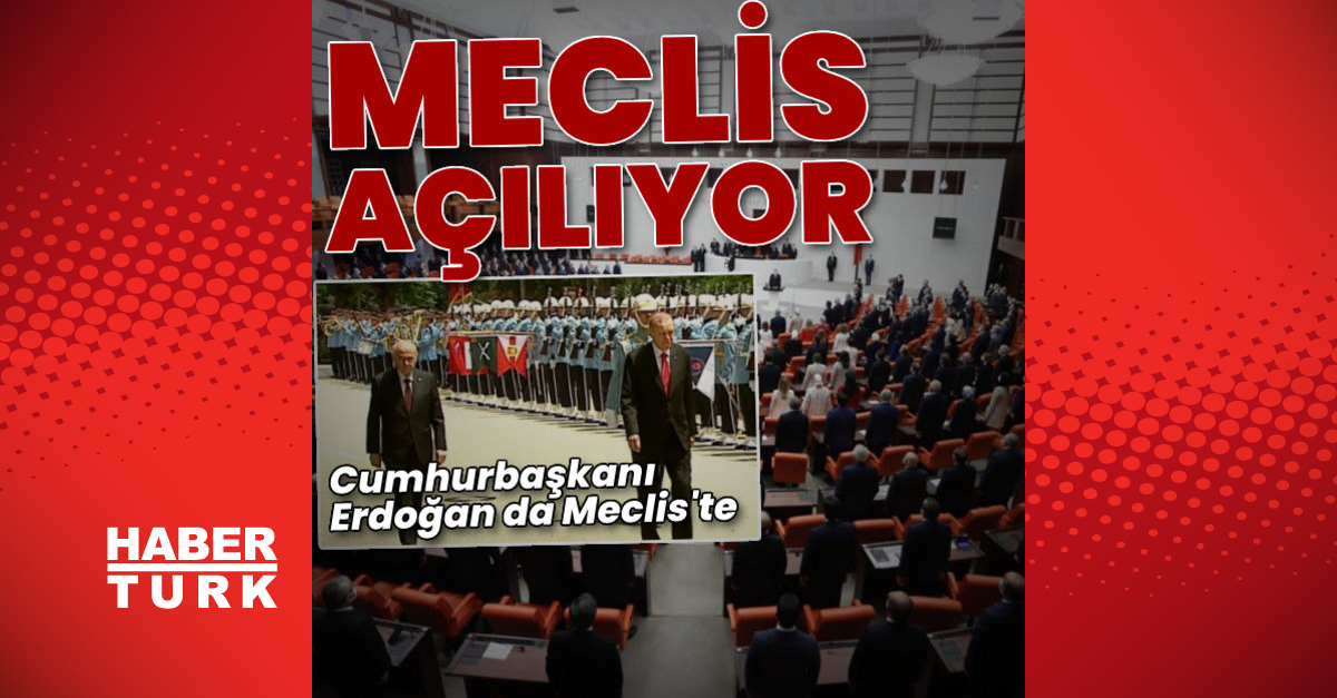 Meclis açılıyor - Gündem - devlet bahçeli - Dudullu Haber