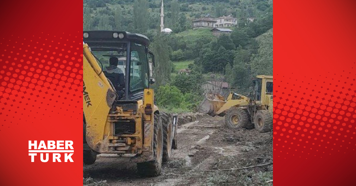 Selde kapanan köy yolları ulaşıma açıldı - Gündem - HABER - Dudullu Haber