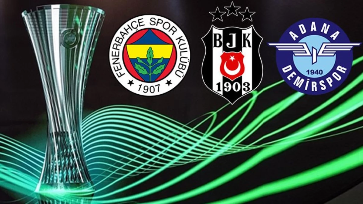 Son Dakika Konferans Liginde Fenerbahçe Beşiktaş ve Adana Demirsporun rakipleri belli oldu - Spor - Dudullu Haber