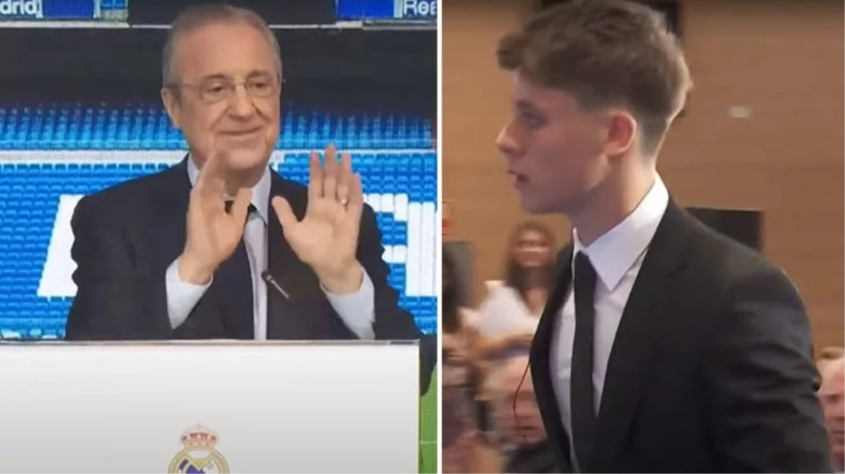 Arda Güler heyecandan Real Madrid Başkanı Perezin yaptığı işareti görmedi Sonrasında yaşananlar bomba - Spor - Dudullu Haber