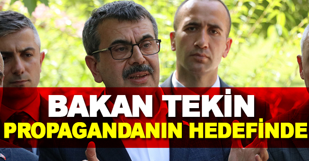 Bakan Tekin Kara Propagandanın Hedefinde - Gündem - Dudullu Haber