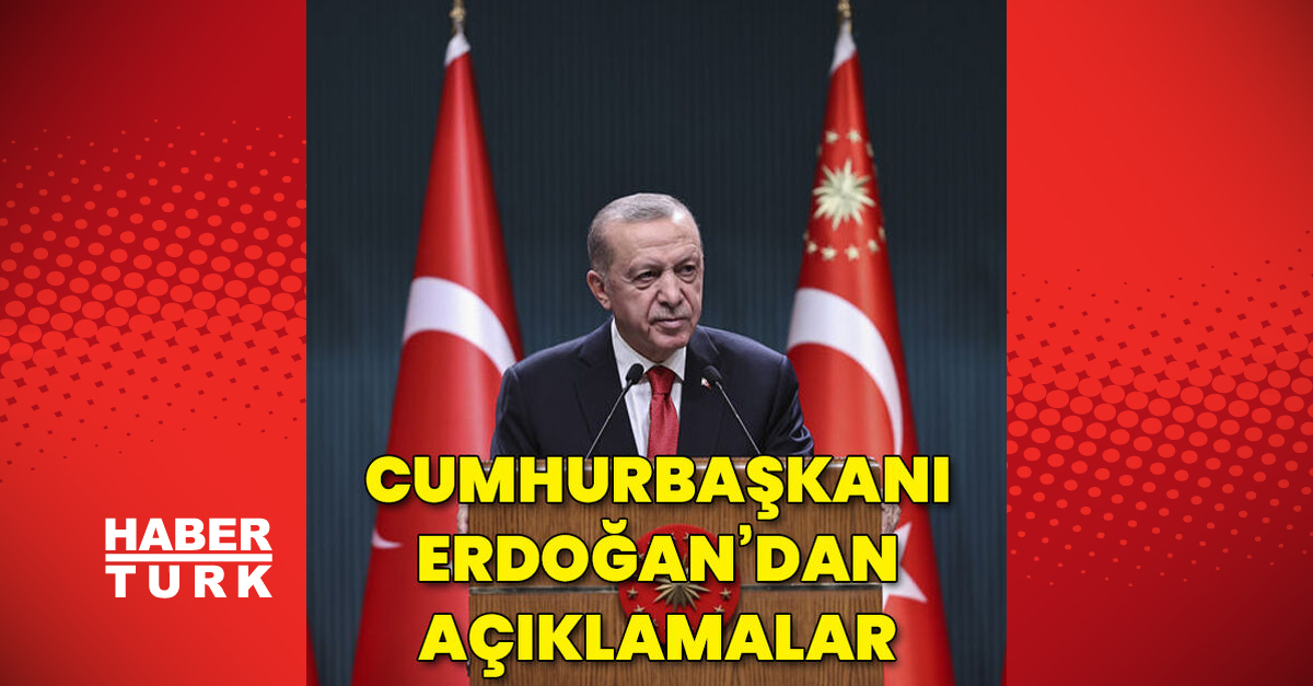 Cumhurbaşkanı Erdoğandan açıklamalar - Gündem - Cumhurbaşkanı Erdoğan - Dudullu Haber