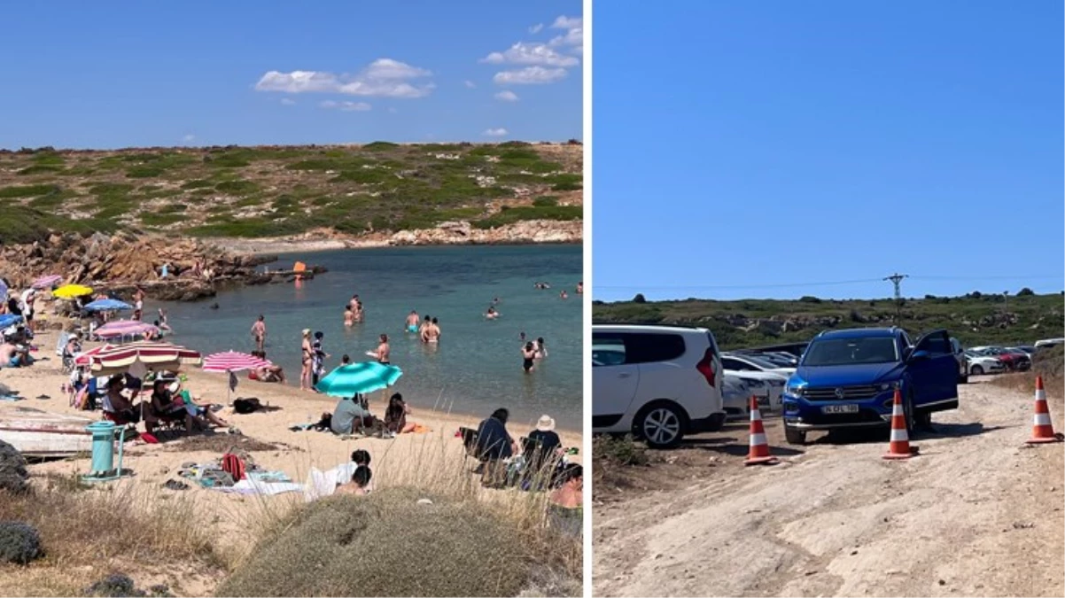 Dünyaca ünlü Akvaryum Koyunda kriz Tarla sahibi girişte para almaya başlayınca tatilciler belediye başkanına koştu - Ekonomi - Dudullu Haber