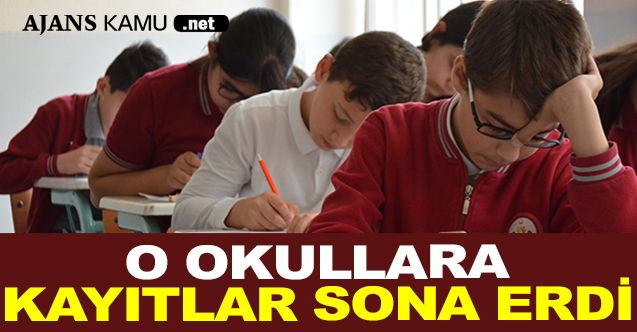 O Okullara Kayıtlar Sona Erdi - Gündem - Dudullu Haber