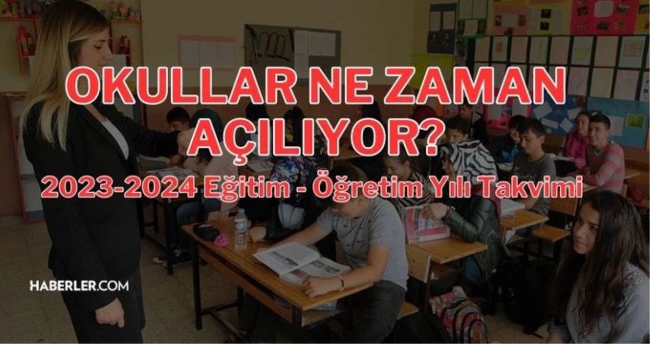 Okulların açılmasına kaç gün var kaç gün kaldı 2023-2024 Okulların açılmasına kaç gün kaldı sayaç Okullar ne zaman açılıyor - Eğitim - Dudullu Haber