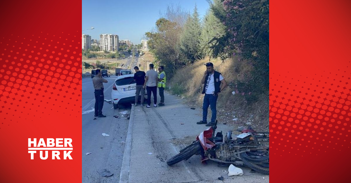 Otomobil motosiklete çarptı 1 ölü 2 yaralı - Gündem - Adıyaman - Dudullu Haber