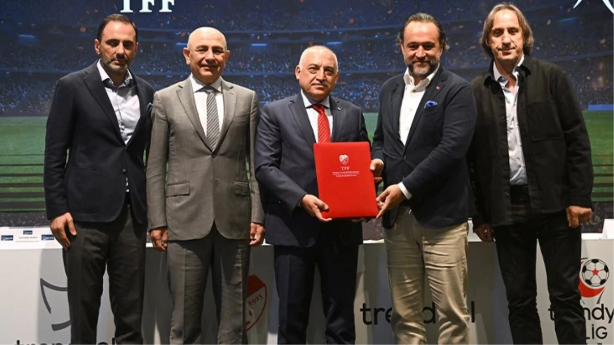 Süper Lig ve 1 Ligin adı resmen değişti Trendyol ile 700 milyon liralık sponsorluk anlaşması imzalandı - Spor - Dudullu Haber
