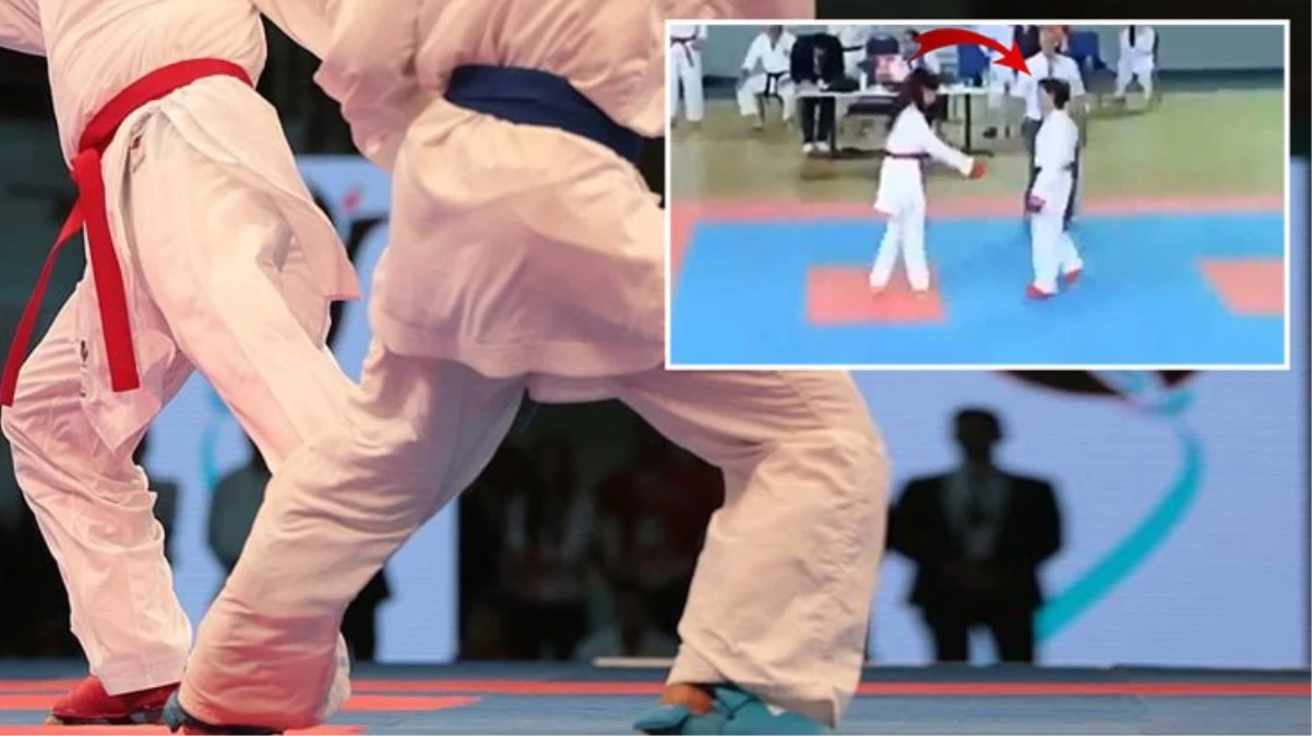 Yenilgiyi hazmedemeyen Ermeni karateciden kendisine el uzatan Azerbaycanlı rakibine skandal hareket - Spor - Dudullu Haber