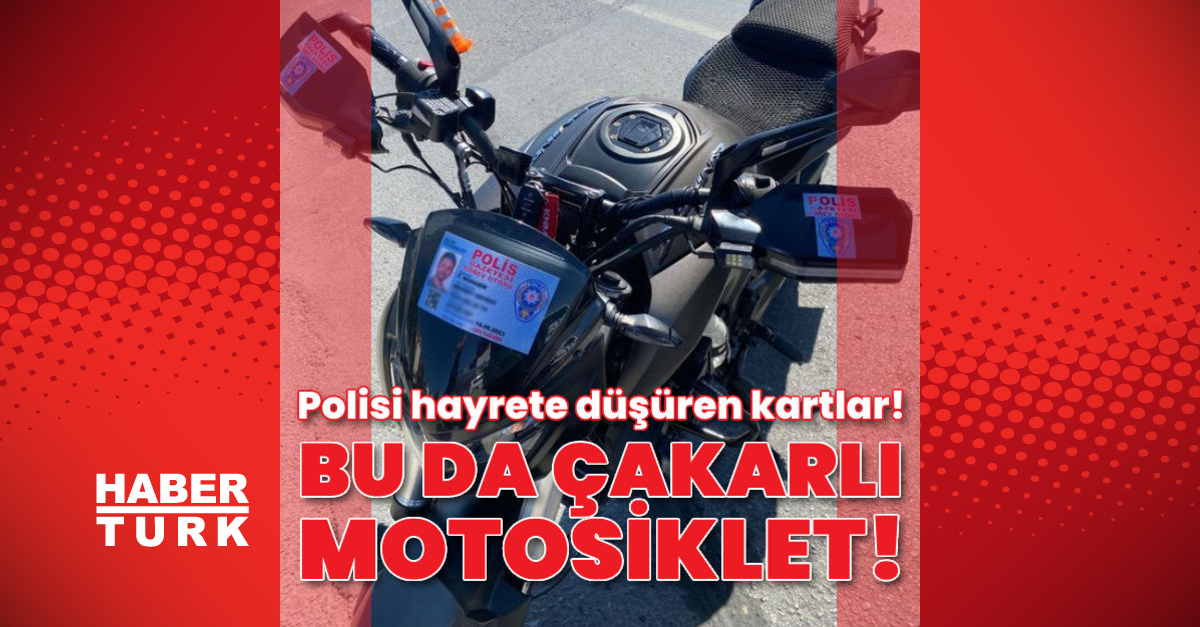 Çakarlı araçtan sonra çakarlı motosiklet yakalandı - Gündem - haberler - Dudullu Haber