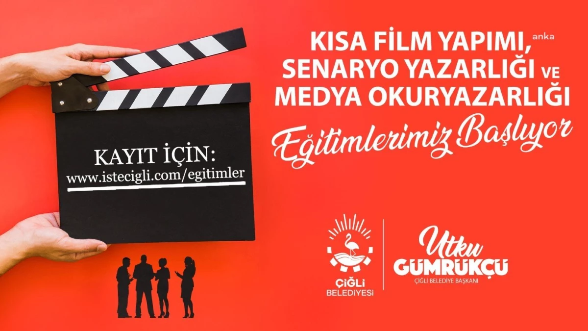 Çiğli Belediyesi Medya ve Sinema Eğitimlerine Kayıt Başvuruları Başladı - Eğitim - Dudullu Haber