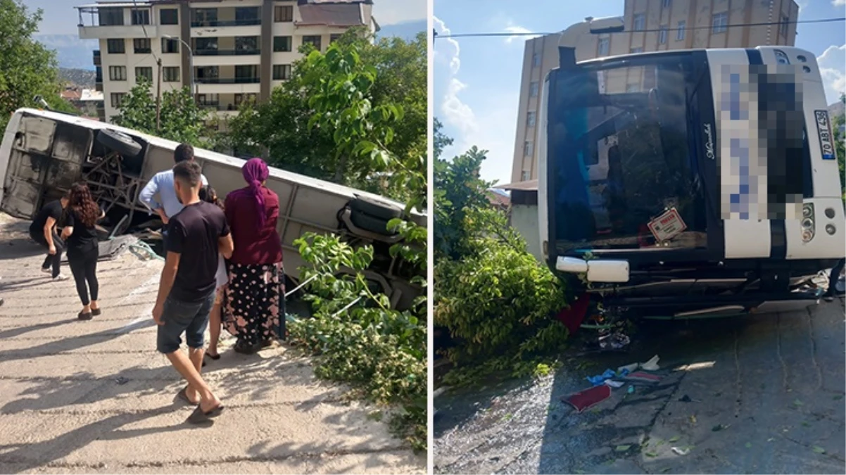 Ermenekte tur otobüsü devrildi 3ü ağır 26 yaralı - Ekonomi - Dudullu Haber