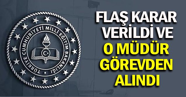 Flaş Karar Müdür Görevden Alındı - Gündem - Dudullu Haber