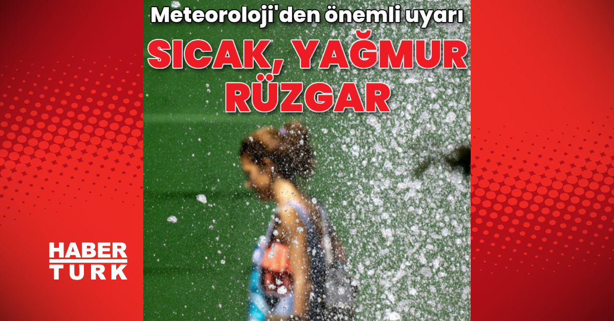 HAVA DURUMU Son dakika Meteoroloji039den rüzgar yağmur ve sıcak hava uyarısı Ankara İzmir ve İstanbul hava durumu bugün nasıl - Gündem - hava durumu - Dudullu Haber