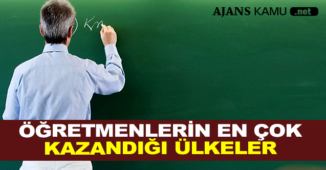 Öğretmenlerin En Çok Kazandığı Ülkeler - Gündem - Dudullu Haber