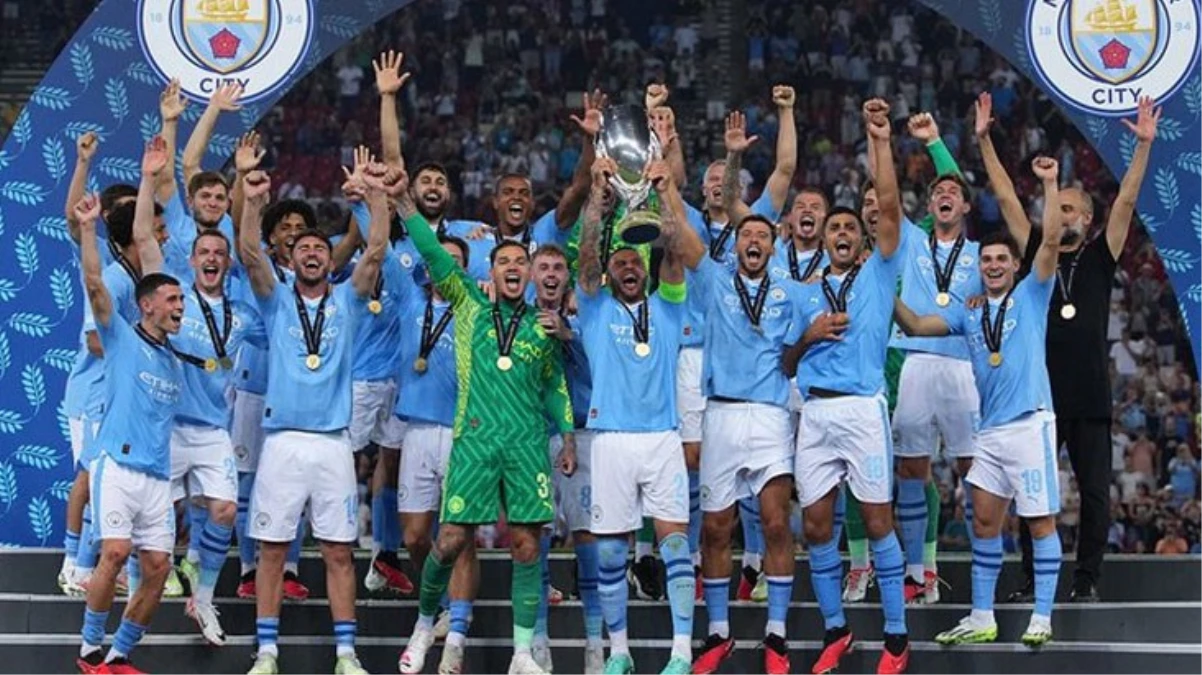 Son Dakika UEFA Süper Kupa Finalinde normal süresi 1-1 biten maçta Manchester City Sevillayı penaltılarda 5-4 yenerek kupaya uzandı - Spor - Dudullu Haber