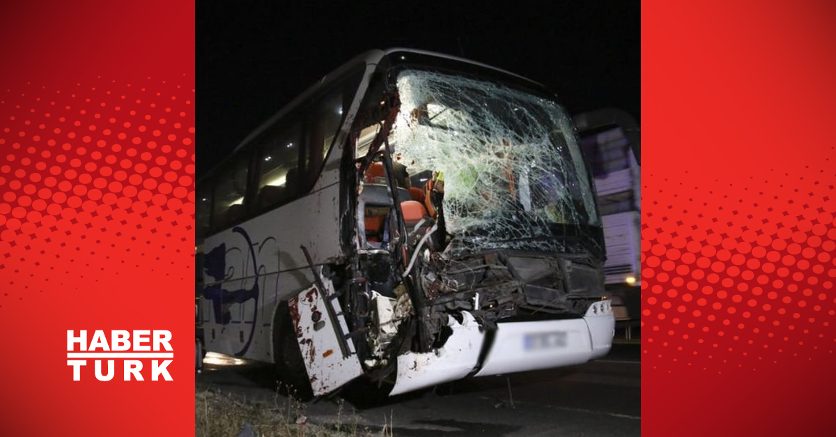 Uşak039ta yolcu otobüsü TIR039a arkadan çarptı 15 yaralı - Gündem - banaz - Dudullu Haber